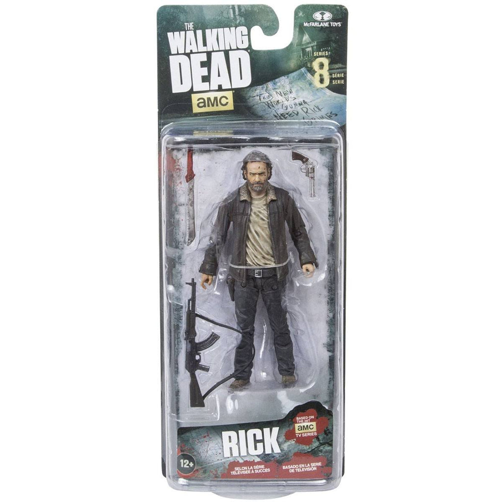 Walking Dead Series 8 Rick Grimes Action Figure