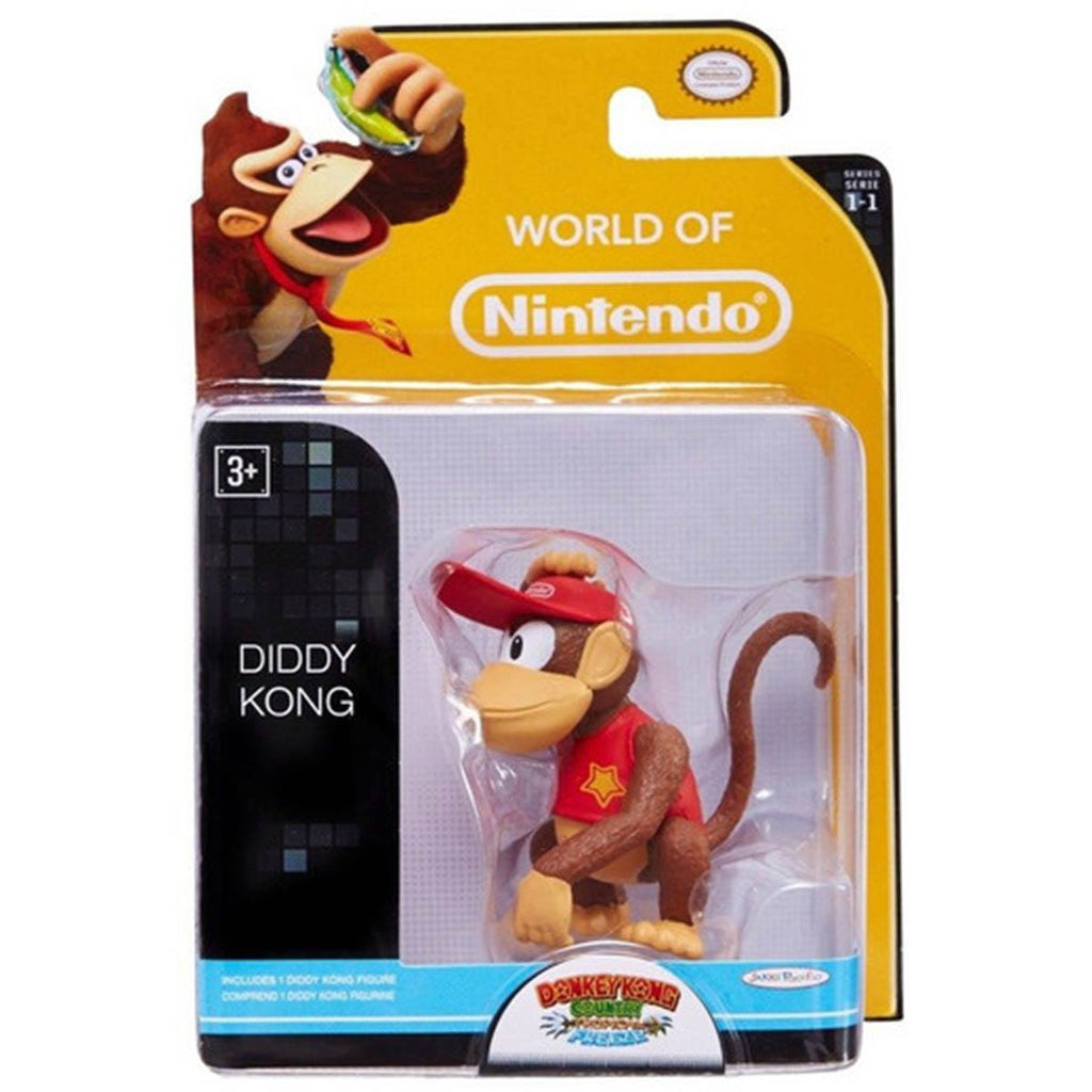 World of Nintendo Diddy Kong Action Figure