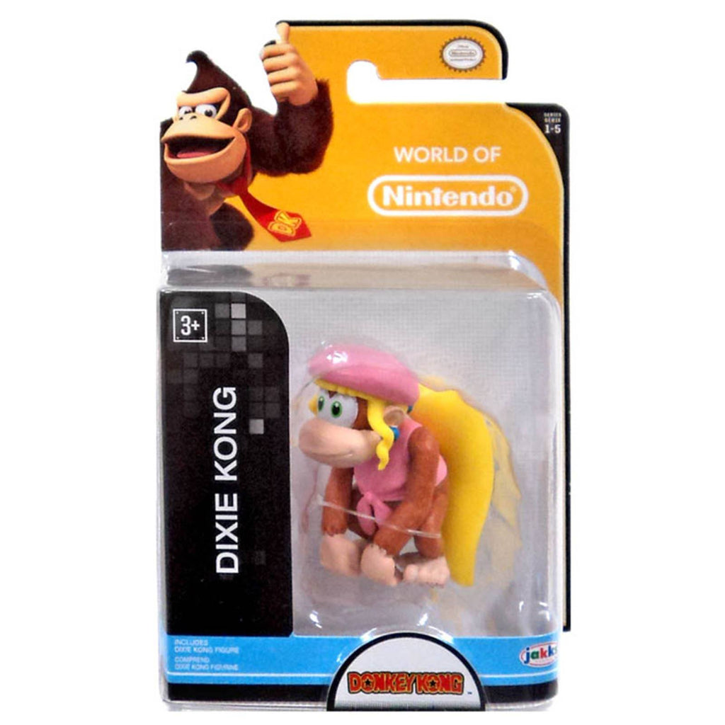 World of Nintendo Donkey Kong Dixie Kong Figure - Radar Toys