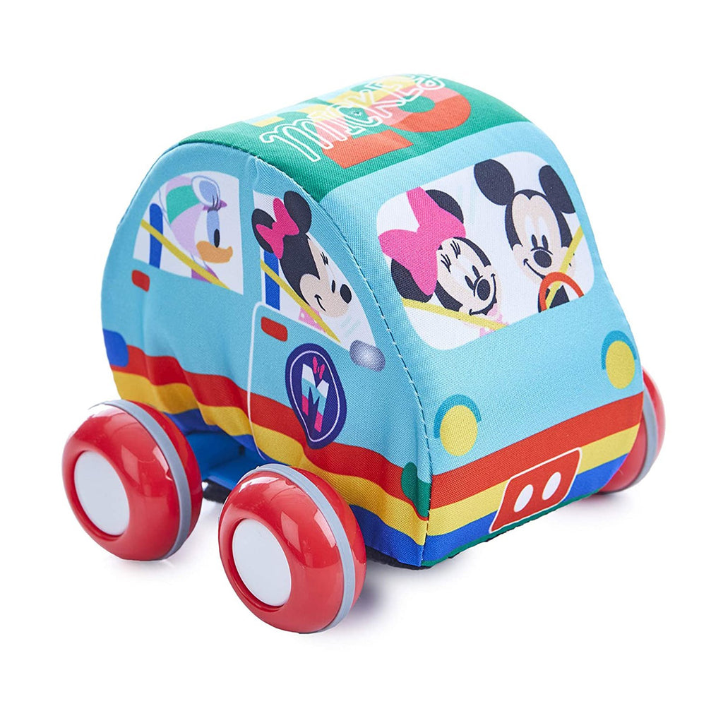 Disney Baby Sensational 6 Pull Back Wheels Plush Car - Radar Toys