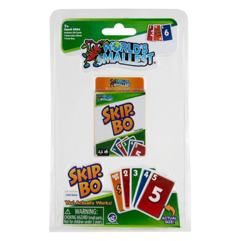 Super Impulse World's Smallest Skip Bo Card Game - Radar Toys
