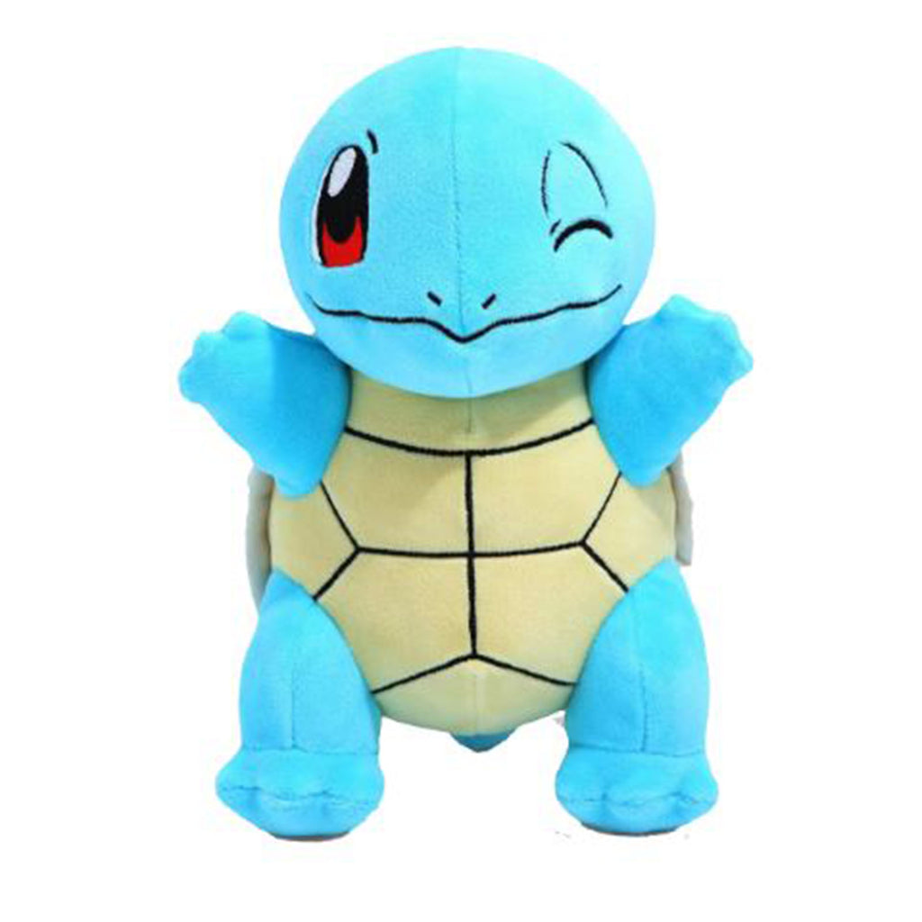 Wicked Cool Toys Pokemon Winking Squirtle 8 Inch Plush Figure - Radar Toys