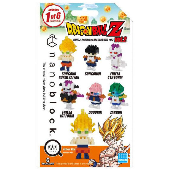 Bandai Nanoblock Dragon Ball Z Vol 2 Blind Bag - Radar Toys