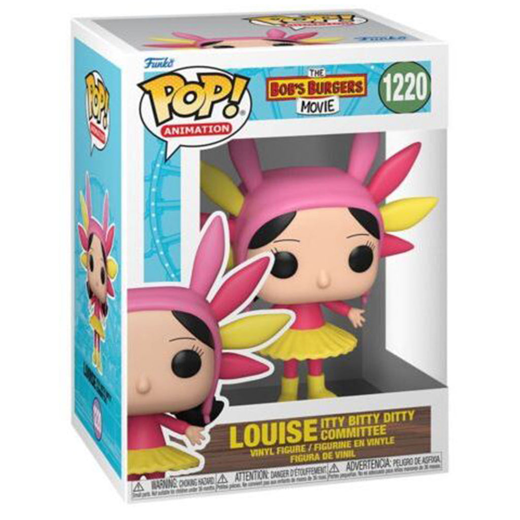 Funko Bob's Burgers Movie POP Louise Itty Bitty Vinyl Figure
