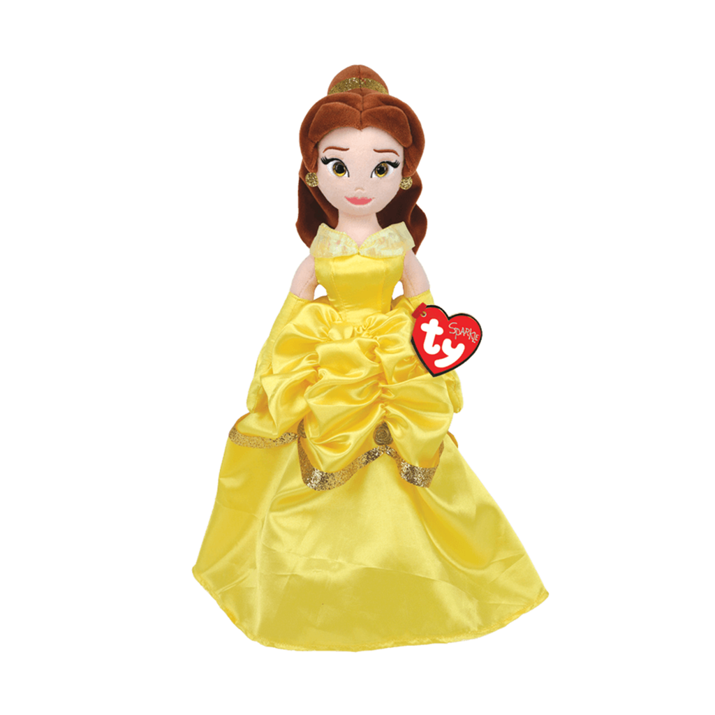 TY Disney Princess Belle 18 Inch Plush Figure - Radar Toys
