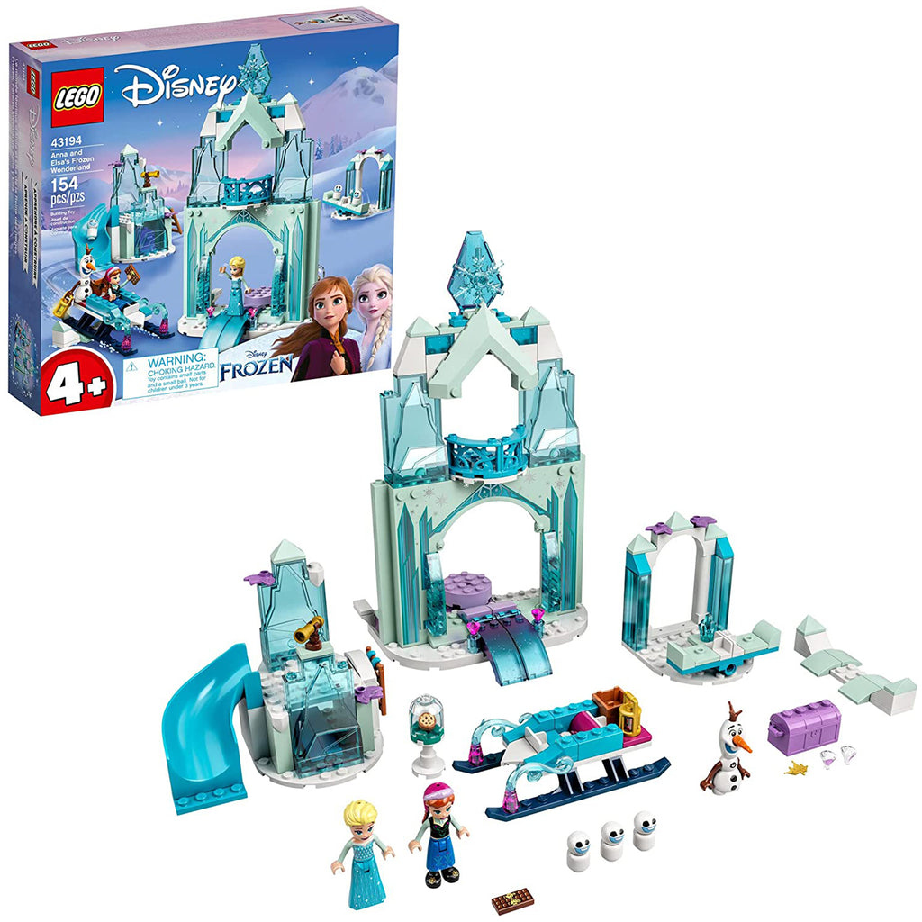 LEGO® Disney Anna And Elsa's Frozen Wonderland Building Set 43194 - Radar Toys