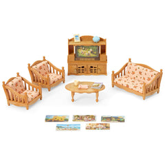 Calico Critters Comfy Living Room Furniture Set - Radar Toys
