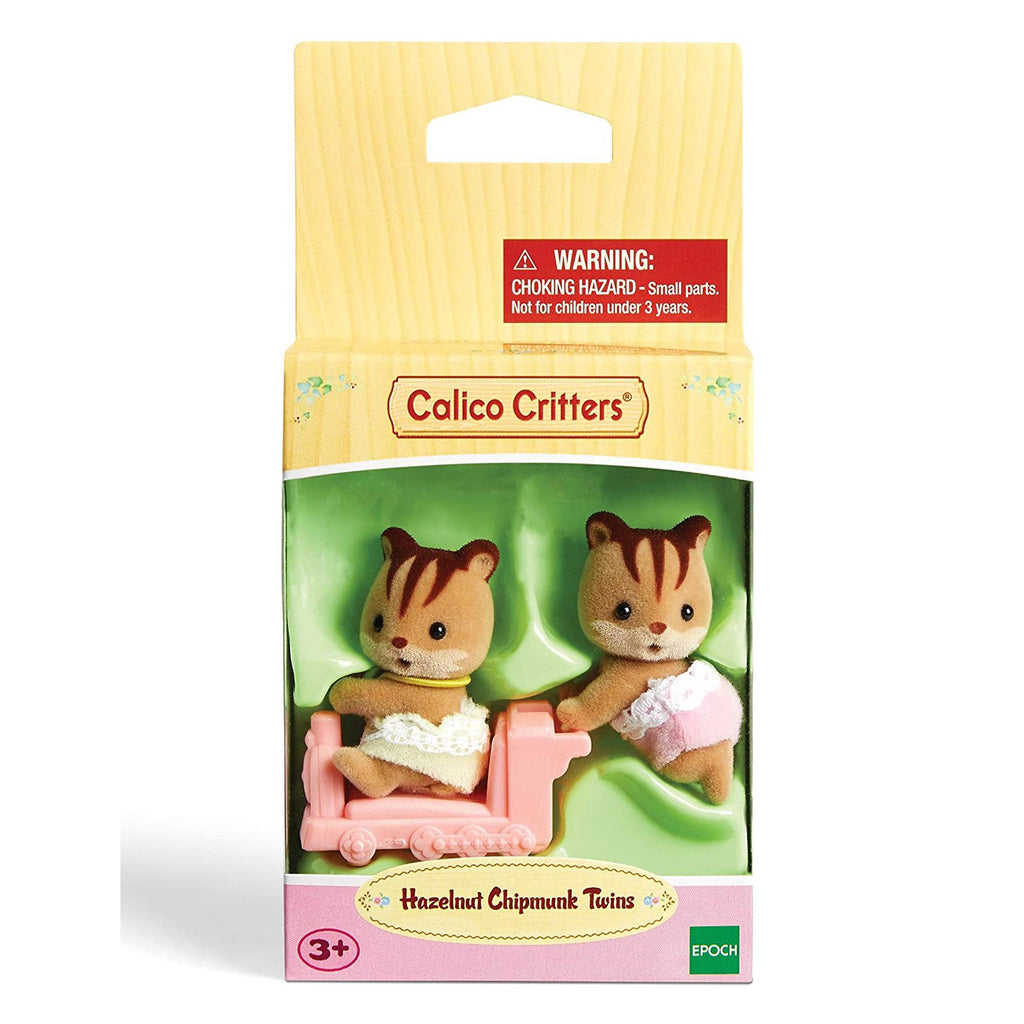 Calico Critters Hazelnut Chipmunk Twins Figure Set - Radar Toys
