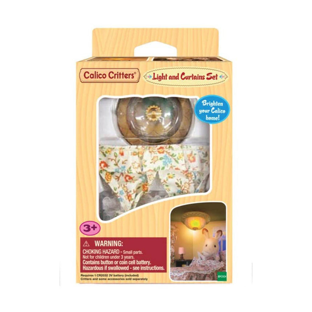 Calico Critters Light And Curtains Set CC1501 - Radar Toys