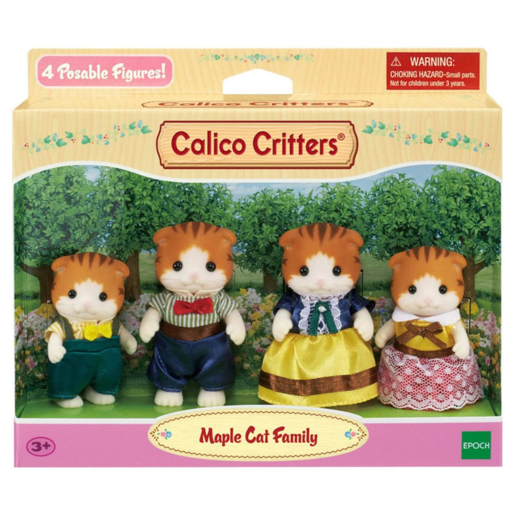 Calico Critters Maple Cat Family Set CC1794 - Radar Toys