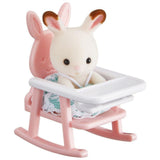 Calico Critters Mini Carry Case Bunny On Highchair Set - Radar Toys