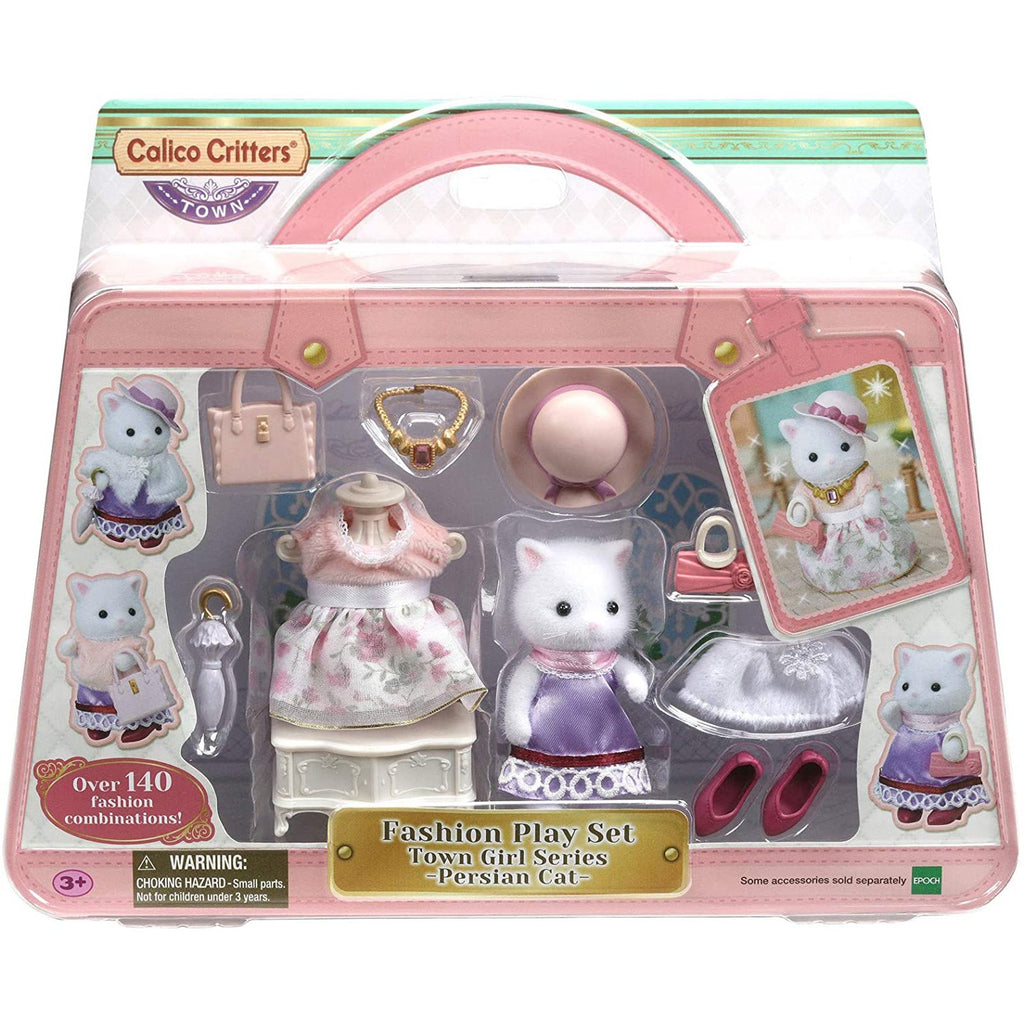 Calico Critters Persian Cat Fashion Play Set - Radar Toys