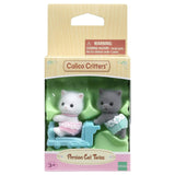 Calico Critters Persian Cat Twins Figure Set - Radar Toys