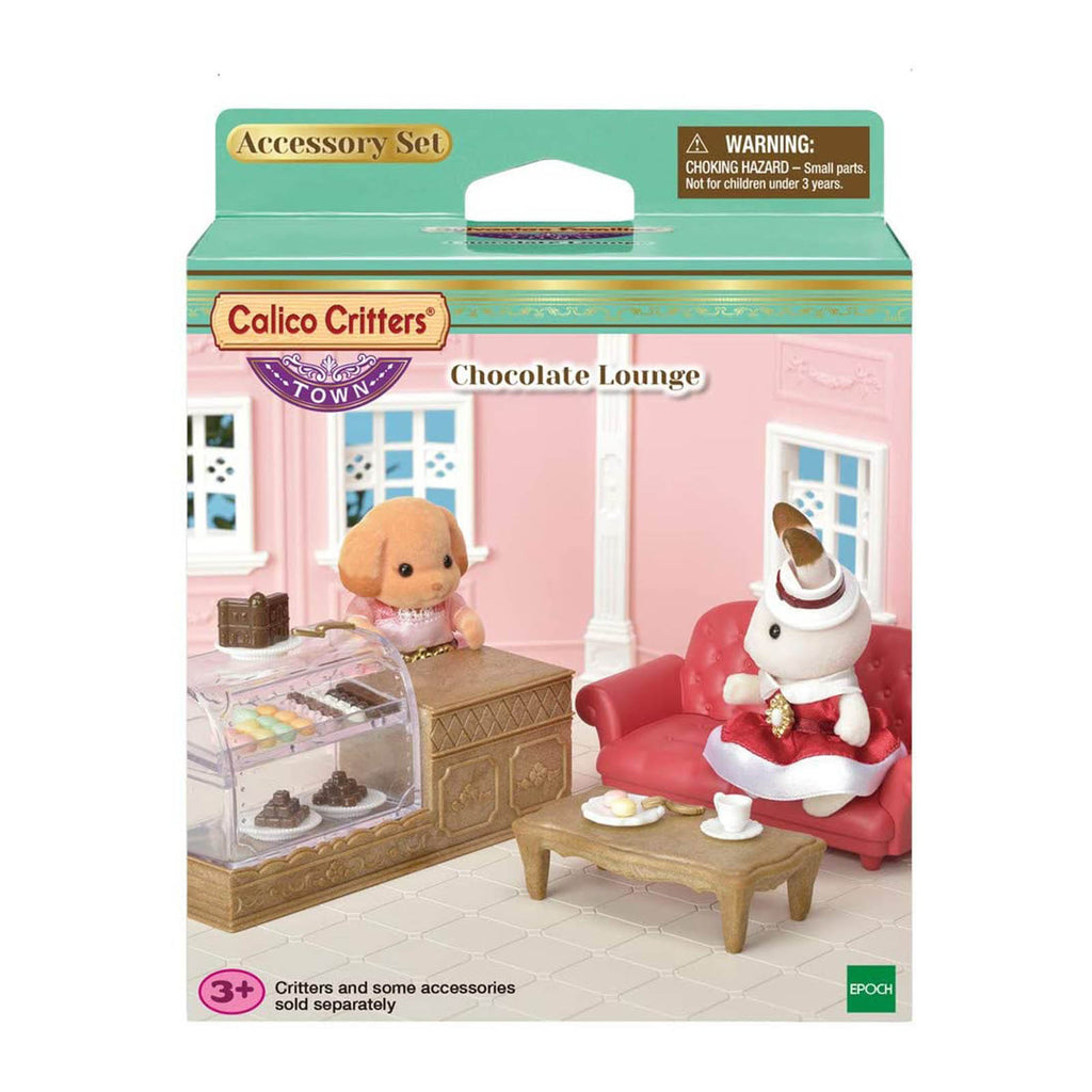 Calico Critters Town Chocolate Lounge Set CC3021 - Radar Toys