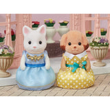 Calico Critters Town Dress Up Light Blue Yellow Set - Radar Toys