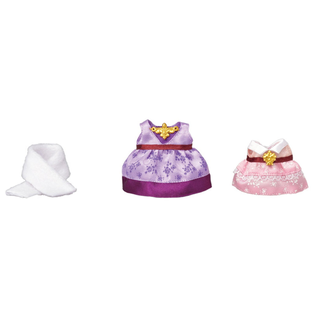 Calico Critters Town Dress Up Purple Pink Set - Radar Toys