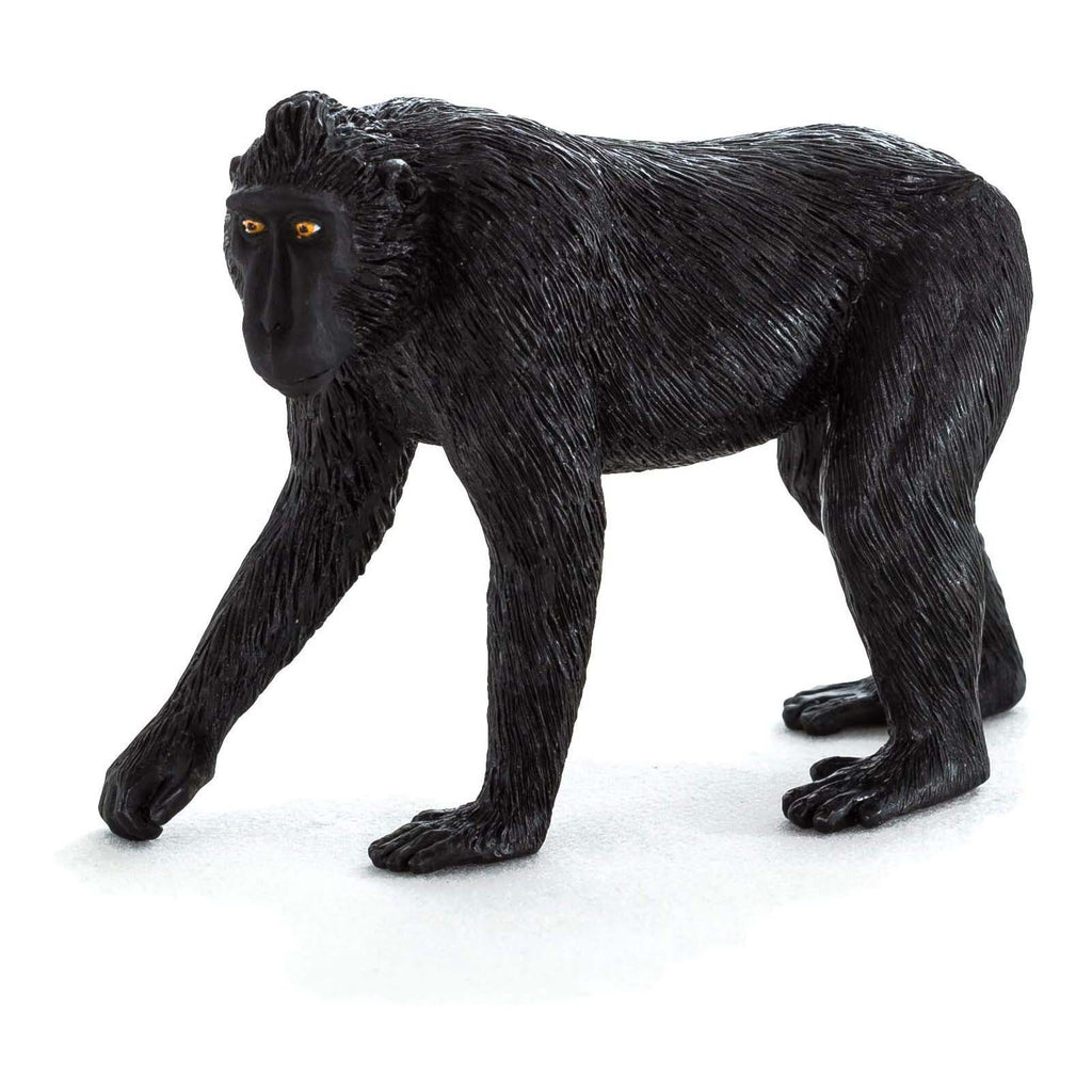 MOJO Black Crested Macaque Animal Figure 387182 - Radar Toys