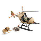 Schleich Wild Life Animal Rescue Helicopter Set - Radar Toys