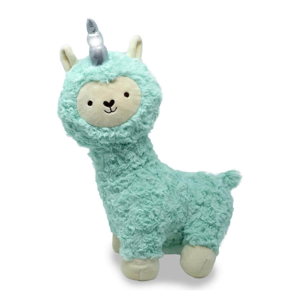 Cuddle Barn Lovely Lamacorn Seafoam 14 Inch Plush With Sound - Radar Toys