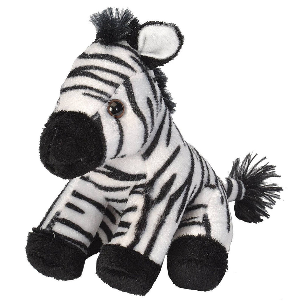 Cuddlekins Lil's Zebra 5 Inch Animal Plush Figure - Radar Toys