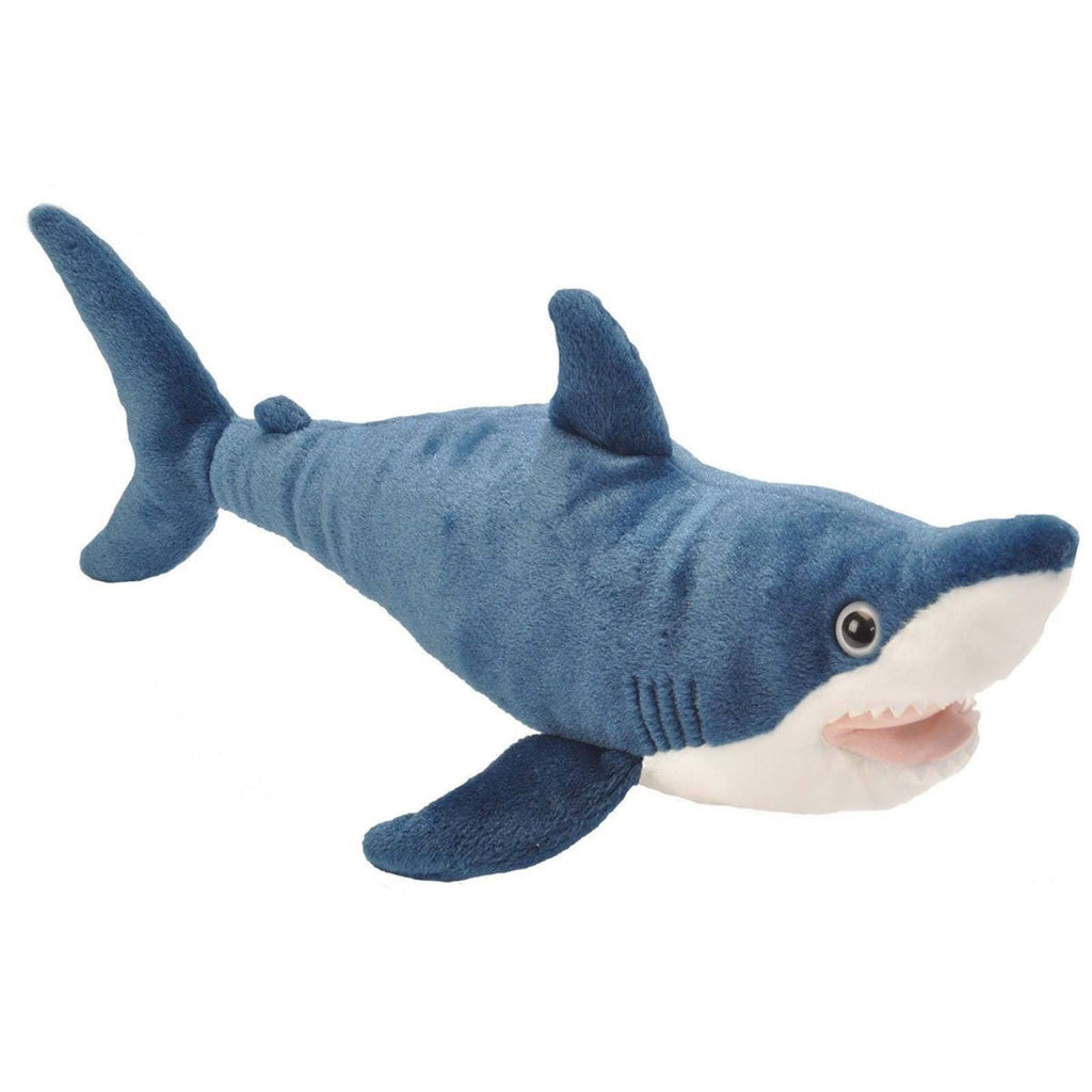 Cuddlekins Mako Shark 18 Inch Animal Plush Figure - Radar Toys