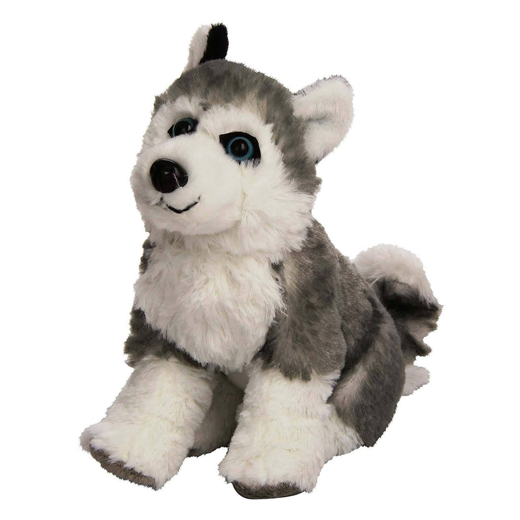 Cuddlekins Mini Husky Dog 8 Inch Animal Plush Figure - Radar Toys