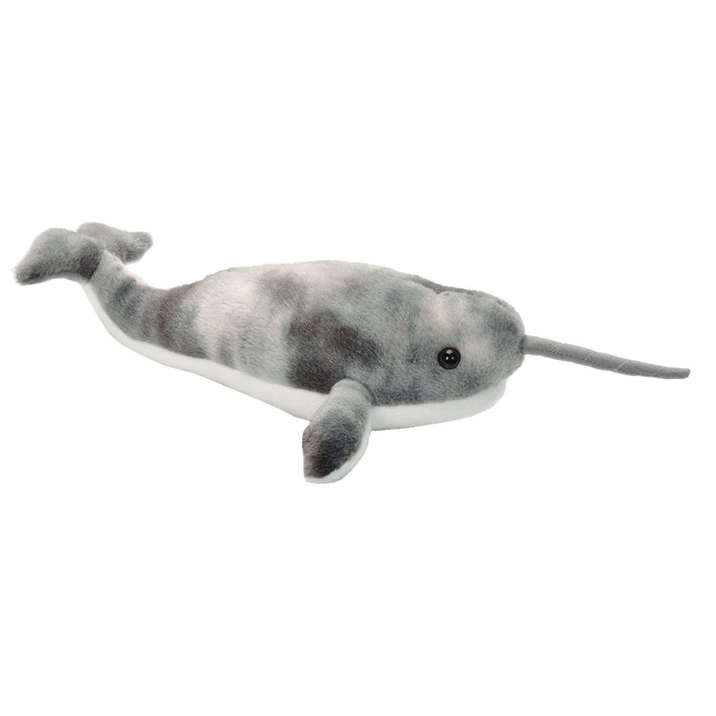 Cuddlekins Mini Narwhal 14 Inch Animal Plush Figure - Radar Toys