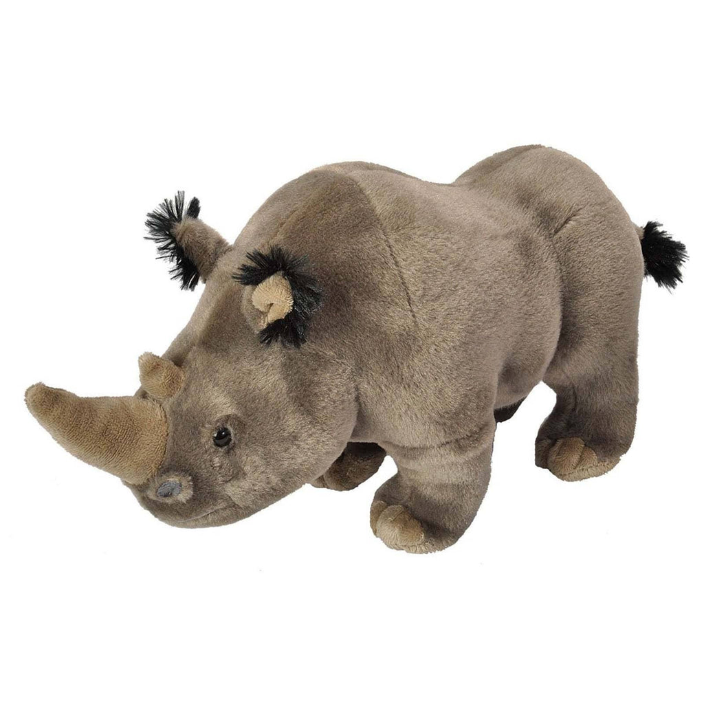 Cuddlekins White Rhinoceros 12 Inch Animal Plush Figure