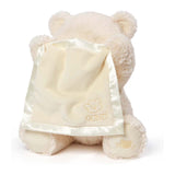 Gund Baby My First Teddy Bear Peek A Boo Cream Animated Plush Figure - Radar Toys