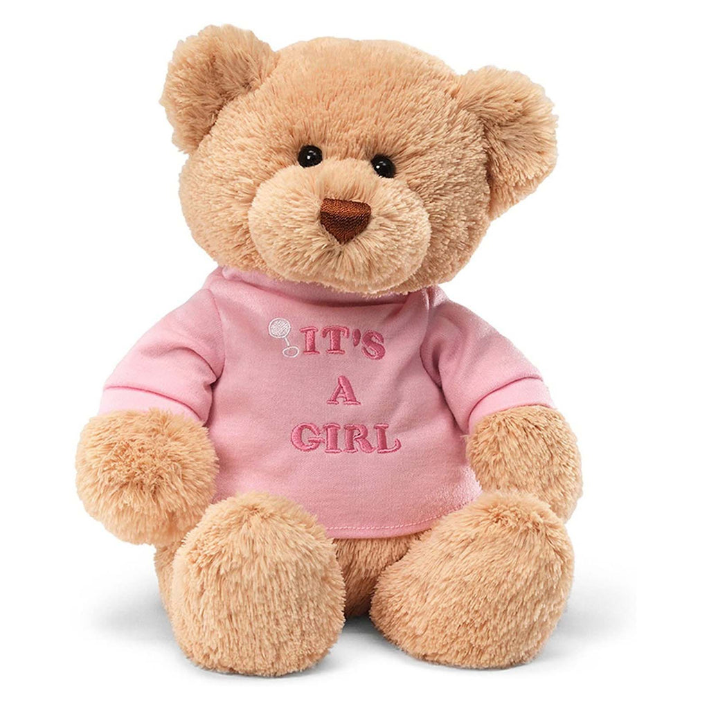 Gund It's A Girl Teddy Bear 12 Inch Plush Figure - Radar Toys