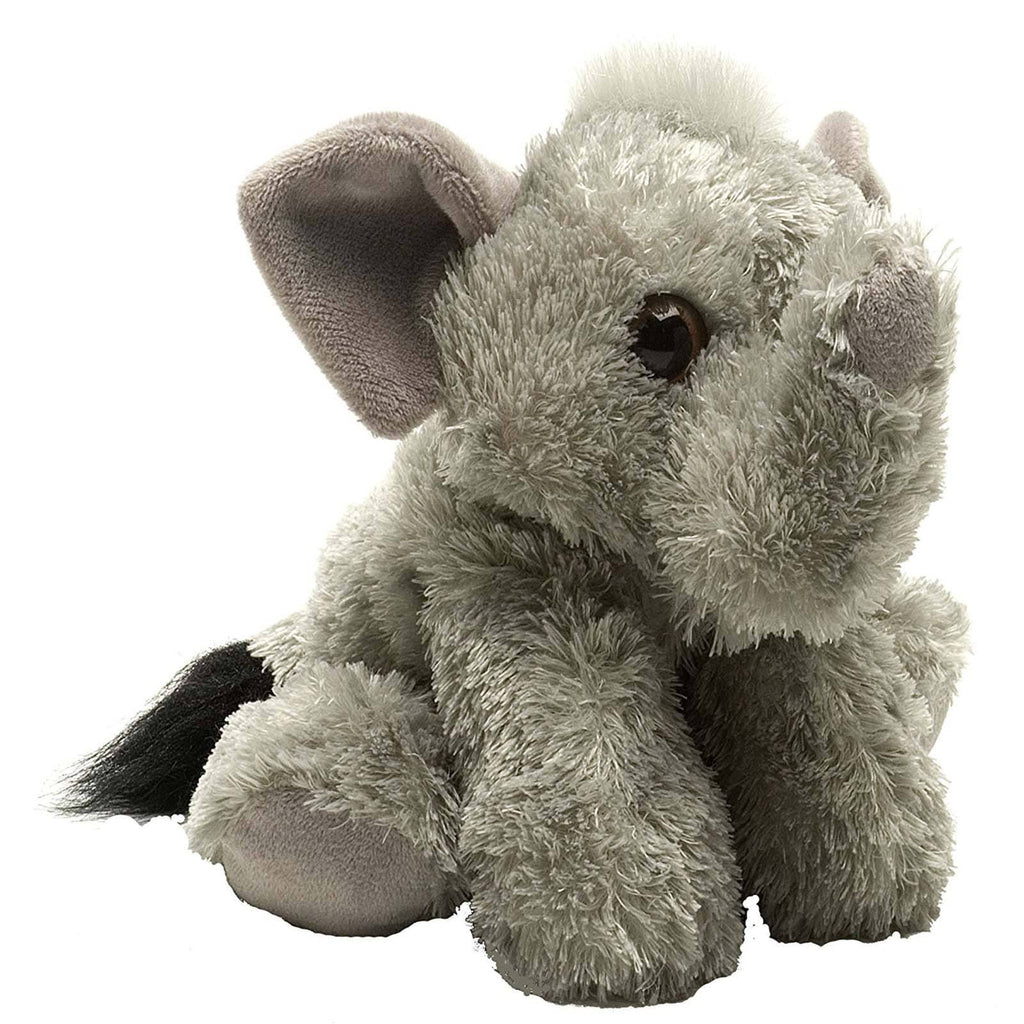Hug'ems Mini African Elephant 7 Inch Animal Plush Figure - Radar Toys