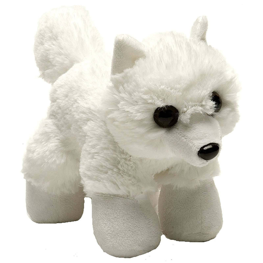 Hug'ems Mini Arctic Fox 7 Inch Animal Plush Figure - Radar Toys