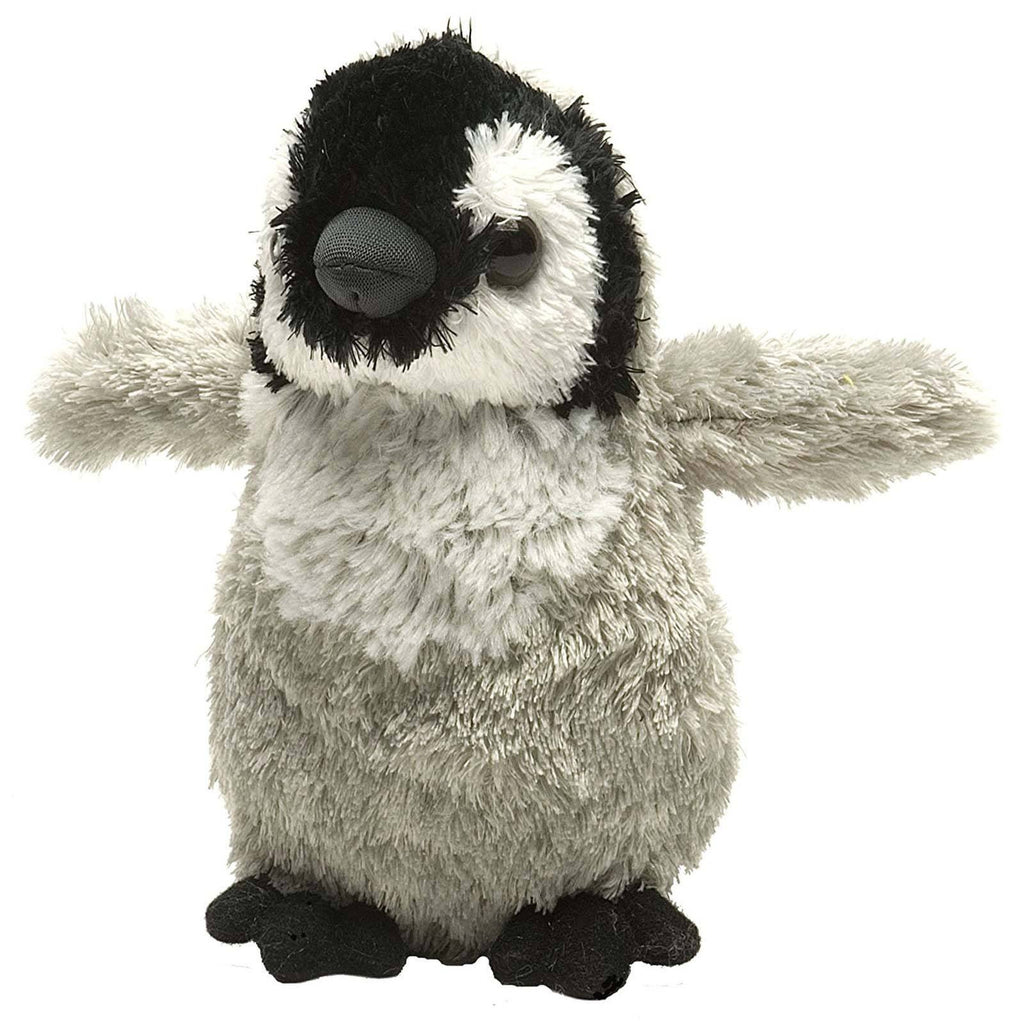 Hug'ems Mini Emperor Penguin Chick 5 Inch Animal Plush Figure - Radar Toys