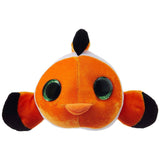 Li'l Sweet And Sassy Clownfish Tangerine 5 Inch Animal Plush Figure - Radar Toys