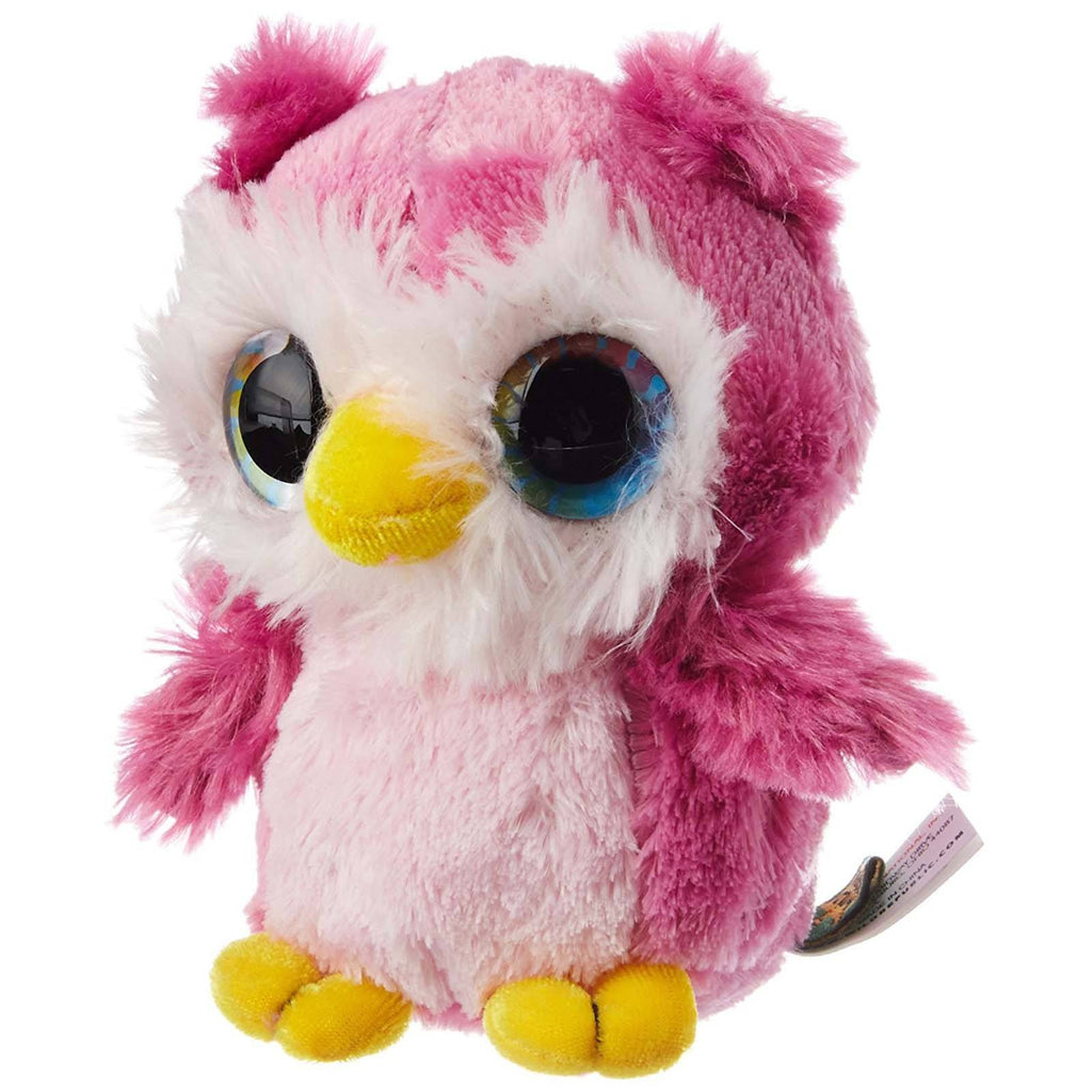 Li'l Sweet And Sassy Owl Sherbert 5 Inch Animal Plush Figure - Radar Toys