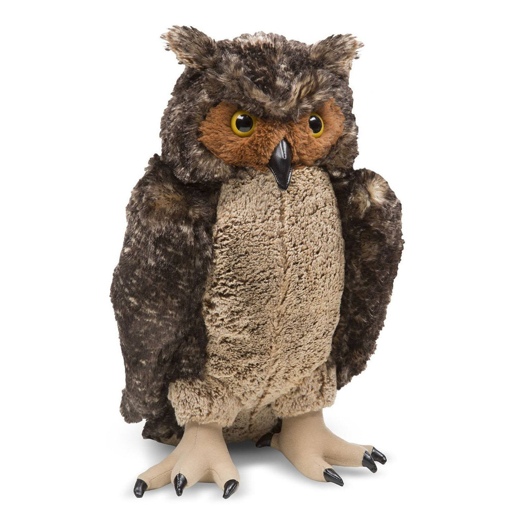 Melissa And Doug Large Owl Plush Figure
