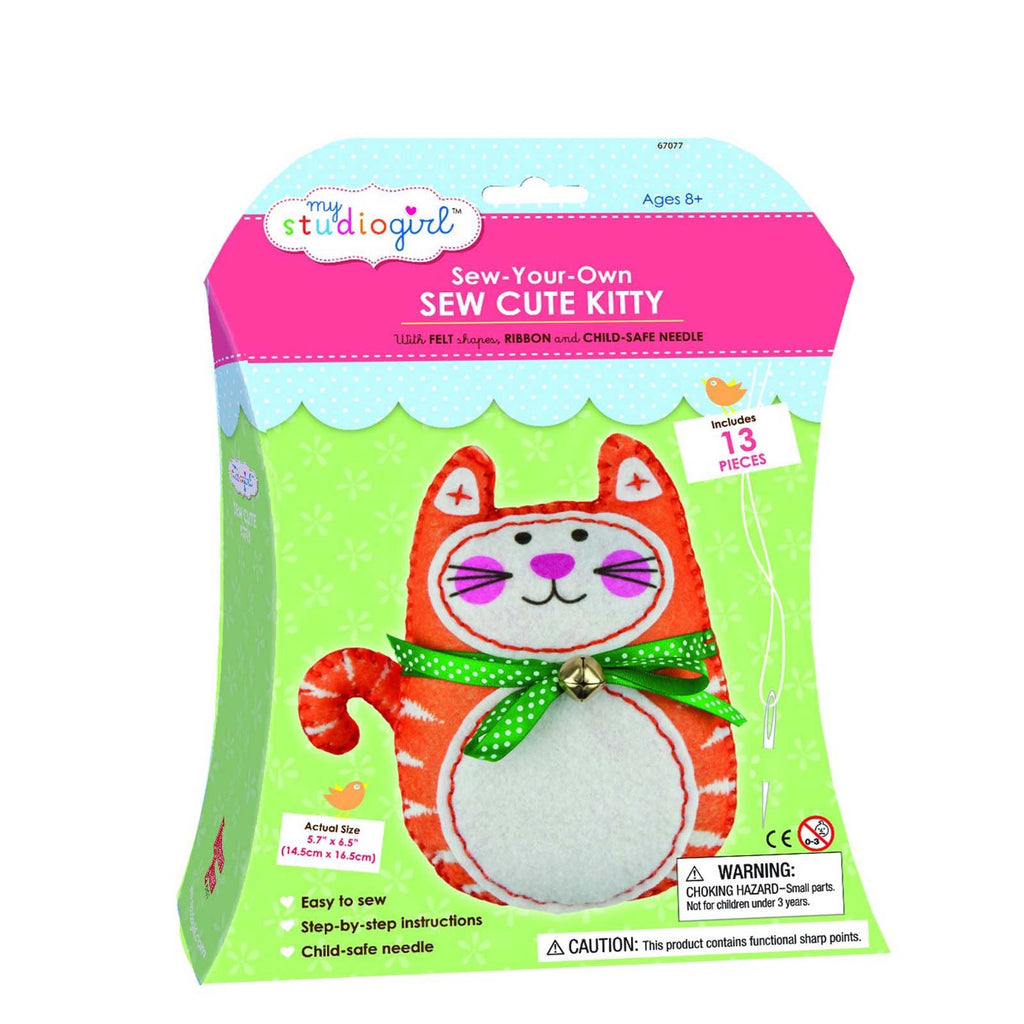 My Studio Girl Kitty Cute Sew Set - Radar Toys