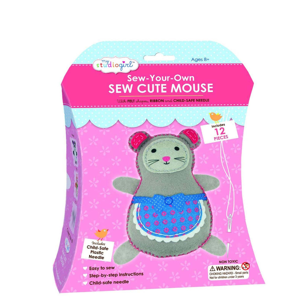 My Studio Girl Mouse Cute Sew Set - Radar Toys