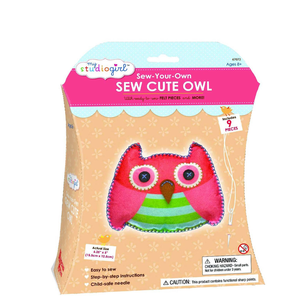 My Studio Girl Owl Cute Sew Set - Radar Toys