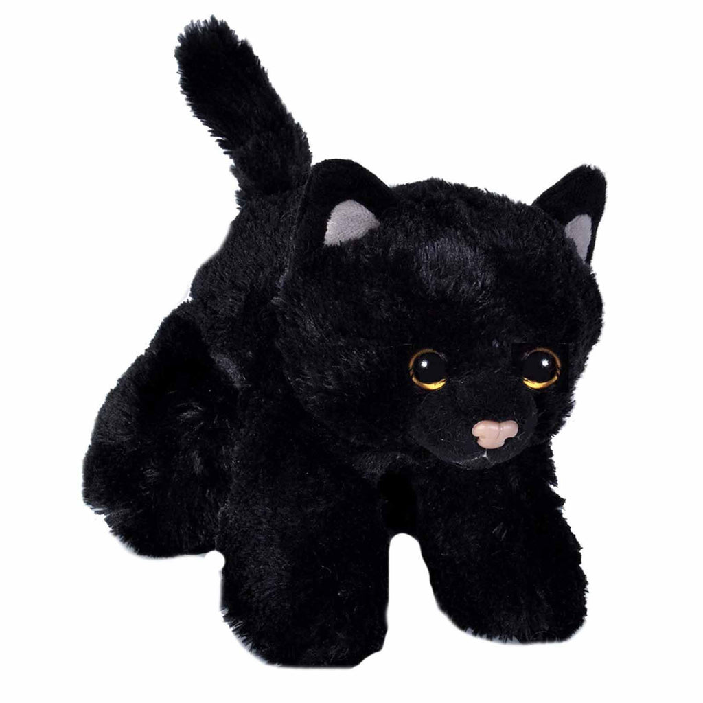 Wild Republic Black Cat 7 Inch Animal Plush - Radar Toys