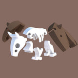 Halftoys Gnu Animal Series Toy Set - Radar Toys