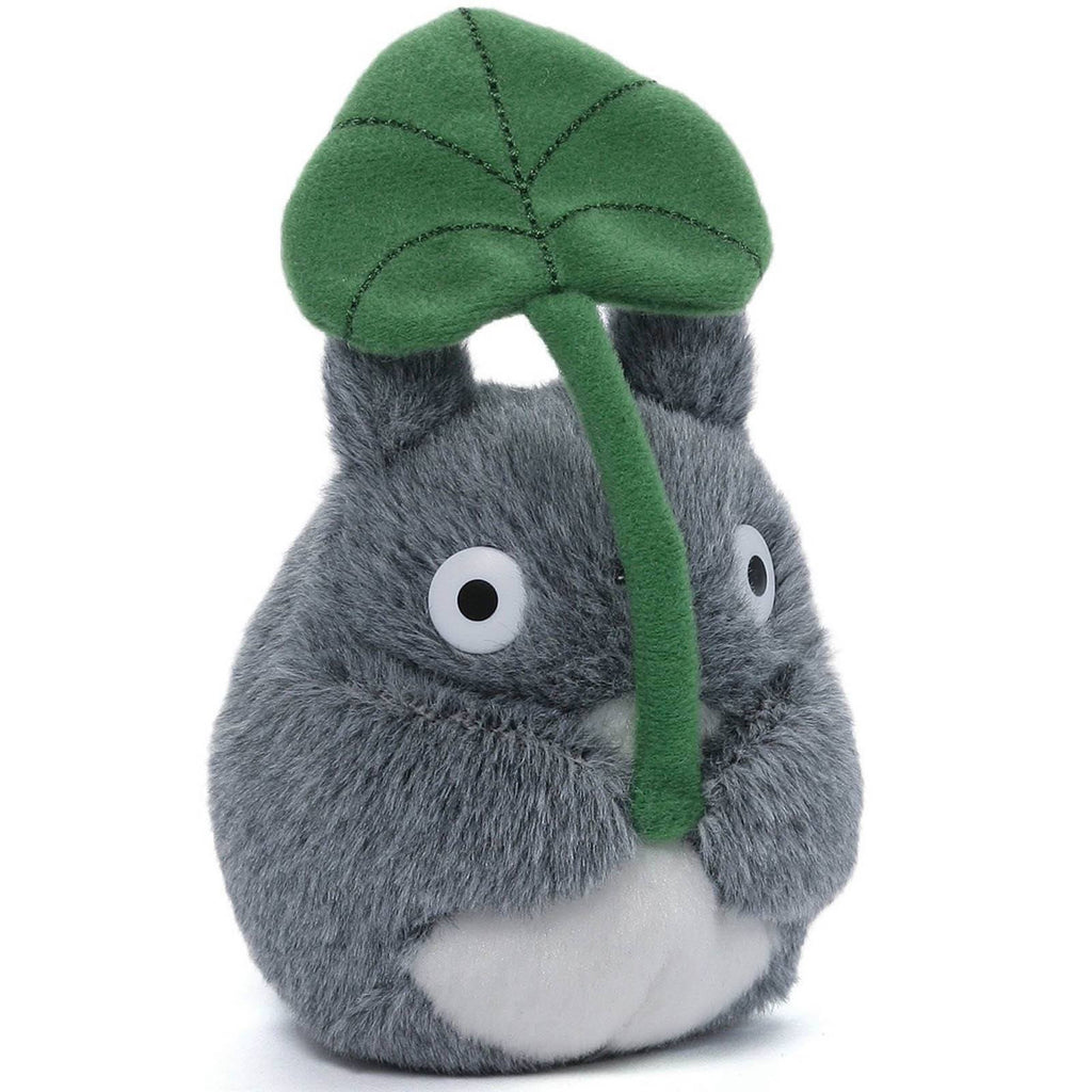 Gund Totoro With Leaf Bean Bag 5 Inch Plush Figure - Radar Toys