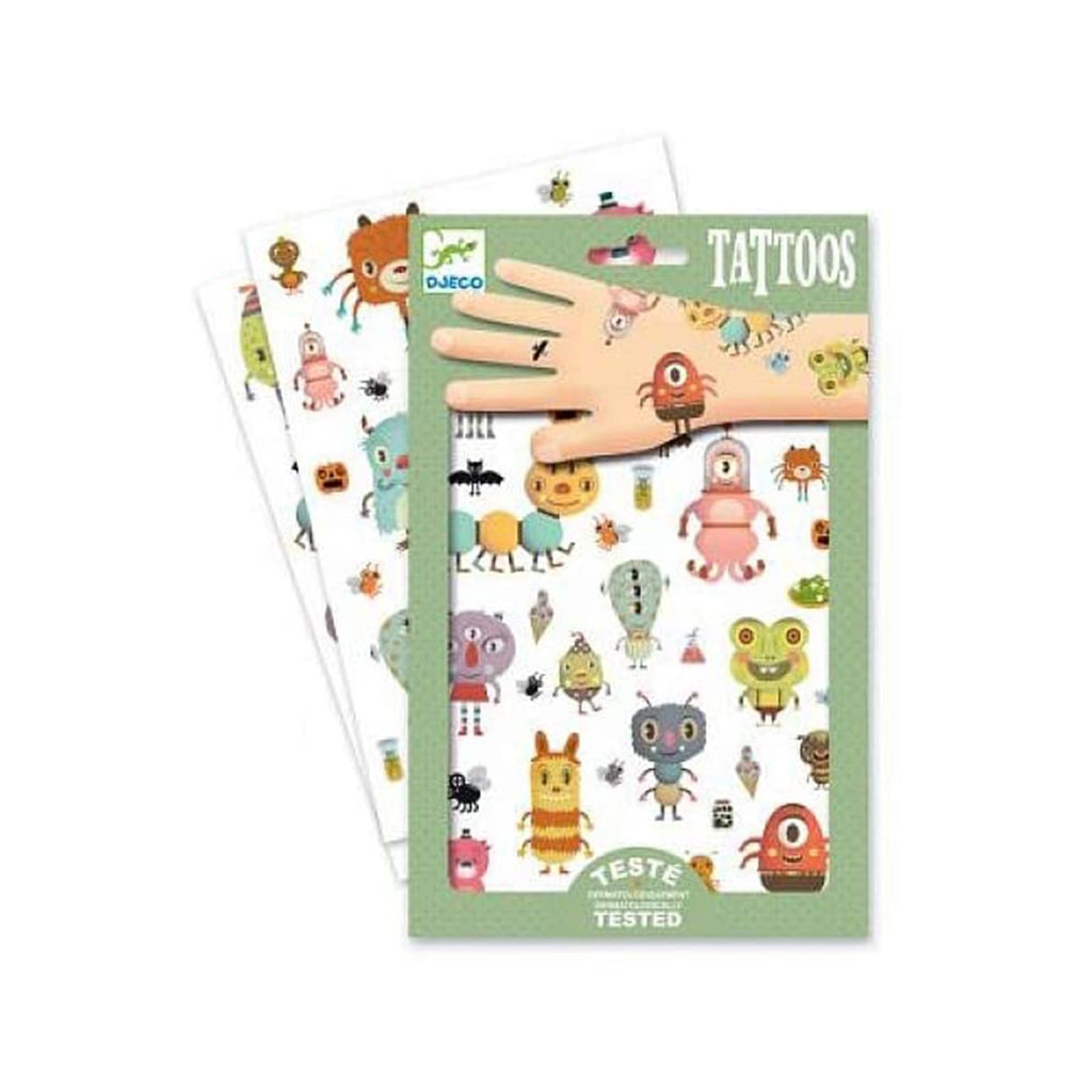 Djeco Monsters Tattoos Set