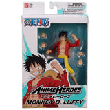 Bandai One Piece Anime Heroes Monkey D Luffy Action Figure - Radar Toys