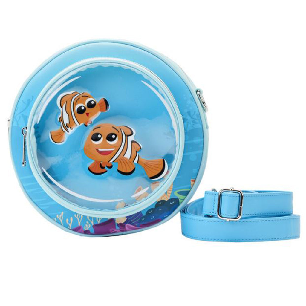 Loungefly Disney Finding Nemo 20th Anniversary Bubble Pocket Crossbody Bag Purse
