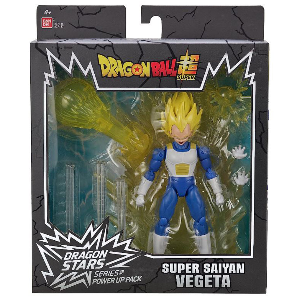 Dragonball Super Dragon Stars SSJ Vegeta Power Up Pack Figure Set