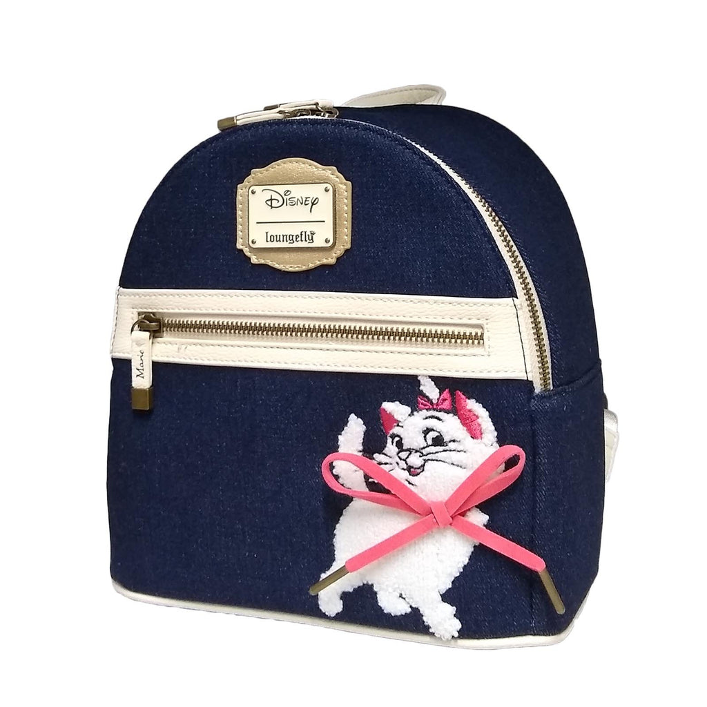Loungefly Disney Aristocats Marie Denim Mini Backpack