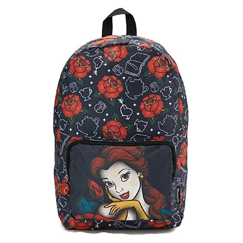 Loungefly Disney Beauty And The Beast Belle Roses Backpack