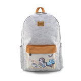 Loungefly Disney Belle Reading Canvas Backpack - Radar Toys