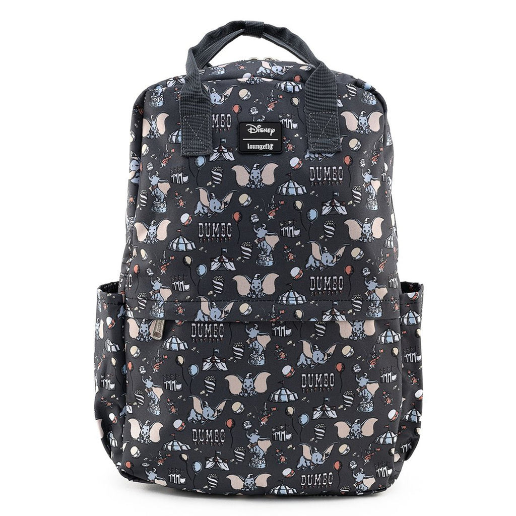 Loungefly Disney Dumbo Big Top All Over Print Nylon Backpack